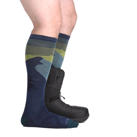 Men's Solace Over-the-Calf Lightweight Ski & Snowboard Sock
