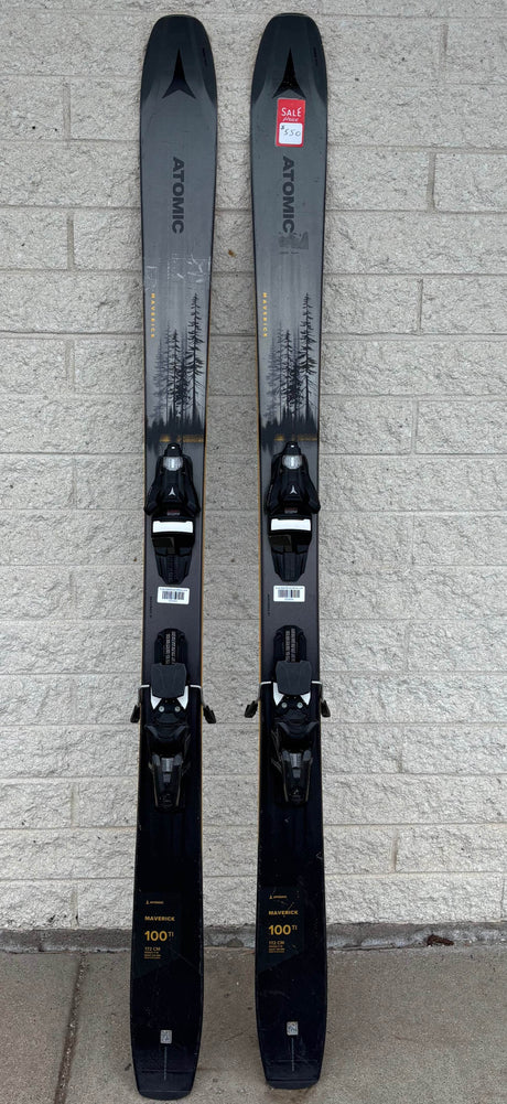 Maverick 100 TI 2024 DEMO + Atomic Strive 13 GW Demo Bindings - Suburban Ski and Bike