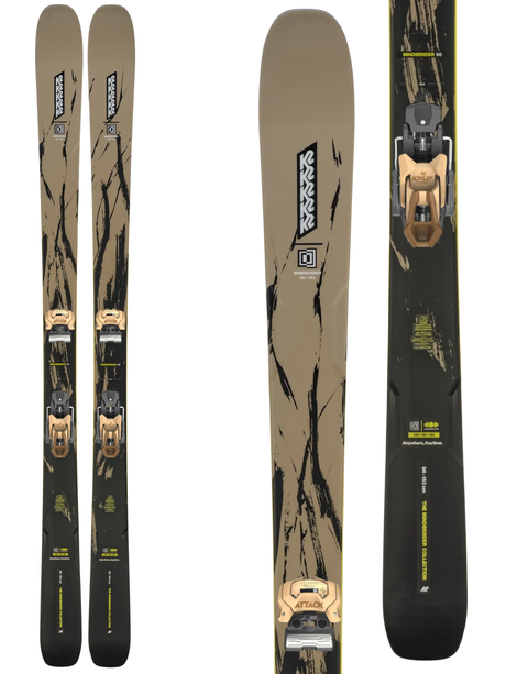 K2 Mindbender 96 Skis 2027 + Tyrolia Attack 14 GW Bindings
