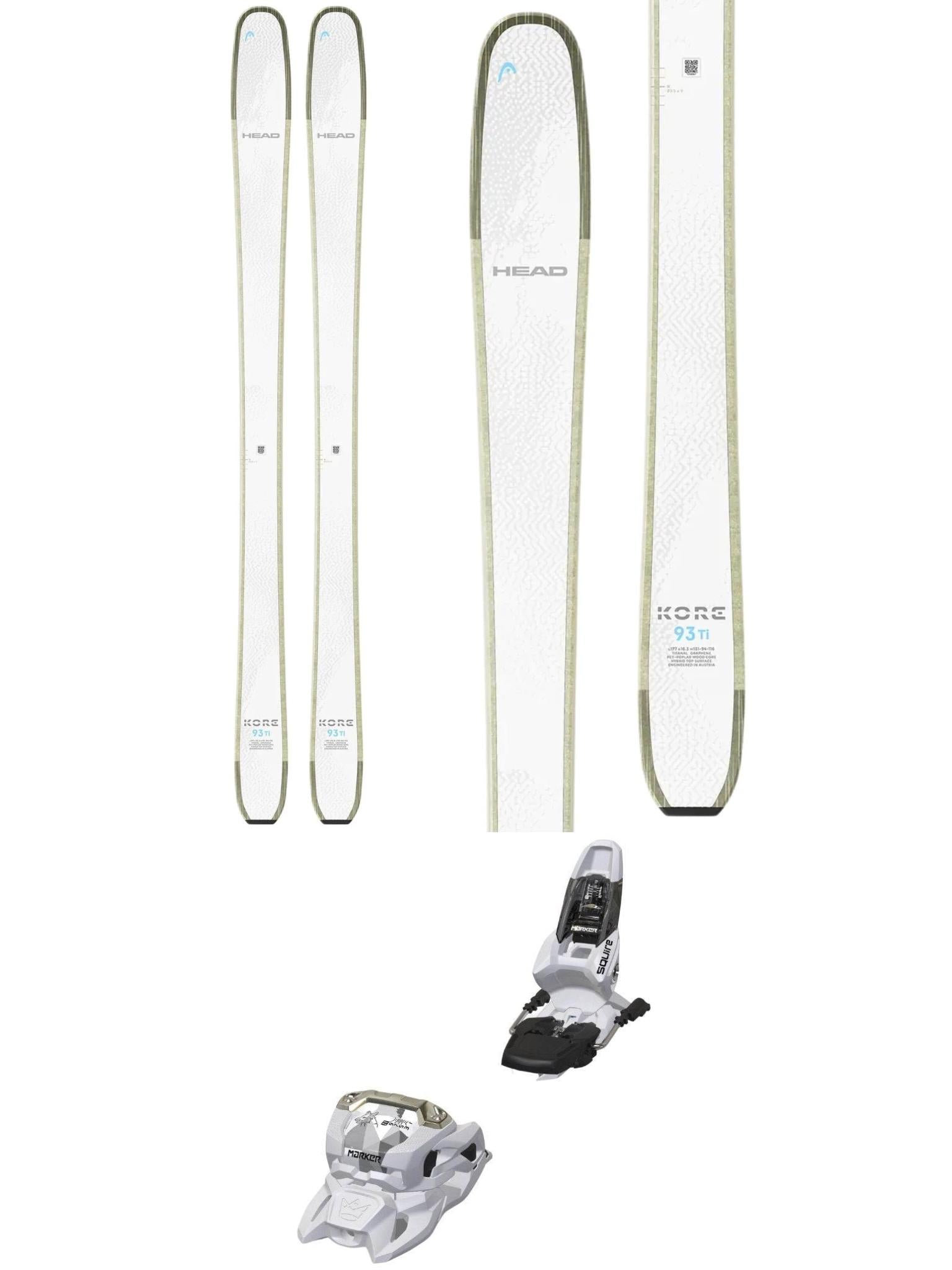 Kore 93 Ti W 2026 + Squire 11 GW Bindings