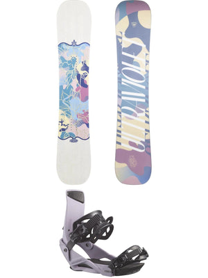 Ultraviolet Snowboard 2026 + Rhythm Binding