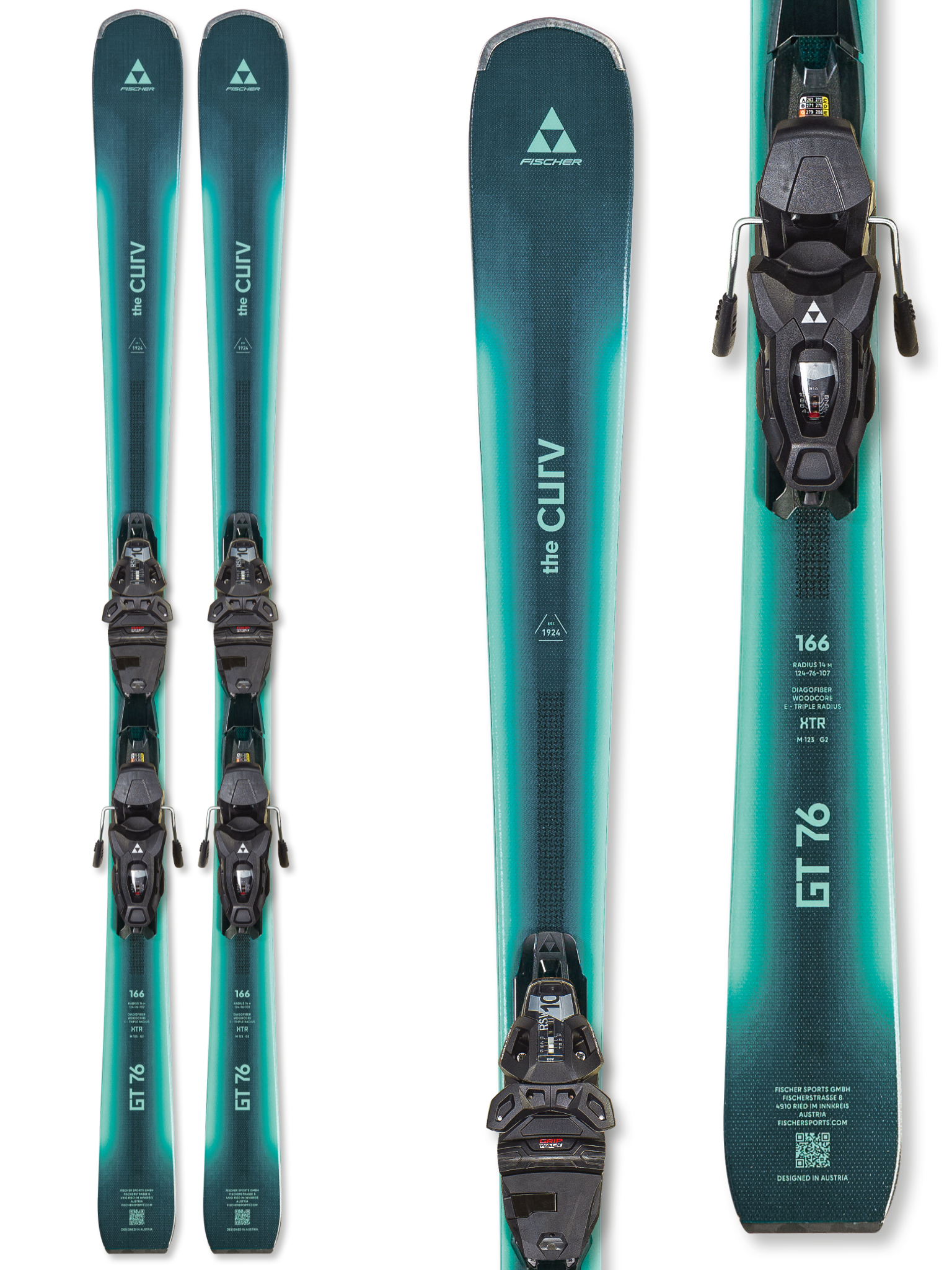 The Curv GT 76 XTR 2027 + RSW 10 GW Bindings