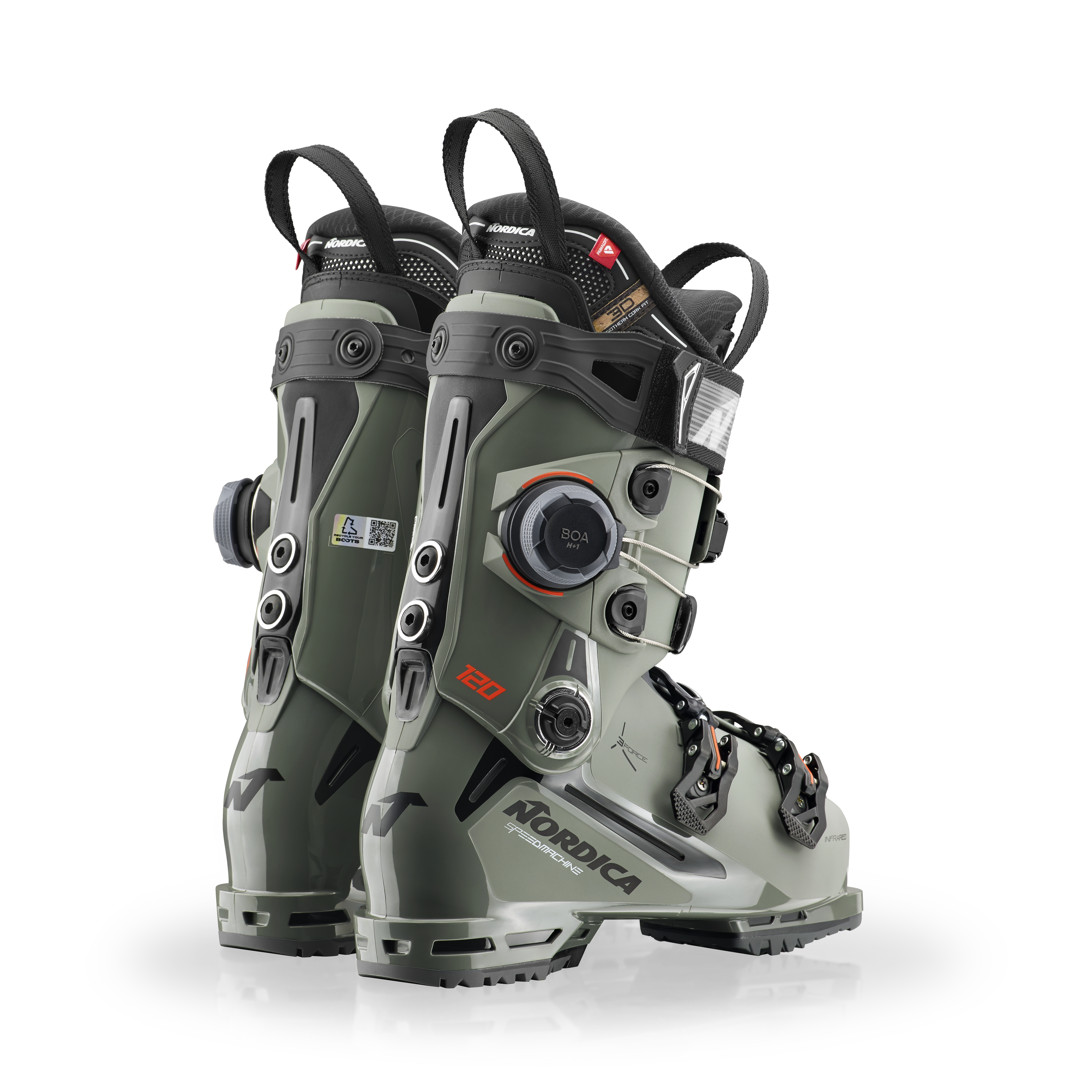 Nordica Speedmachine 120 BOA Cuff Men's Ski Boots 2027
