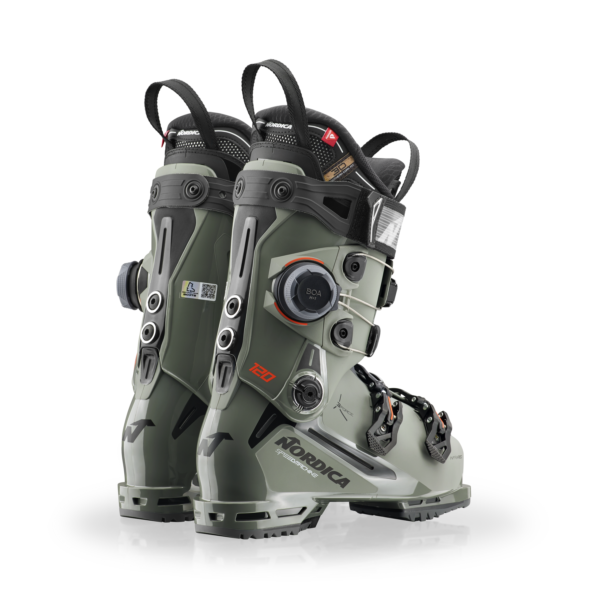 Nordica Speedmachine 120 BOA Cuff Men's Ski Boots 2027