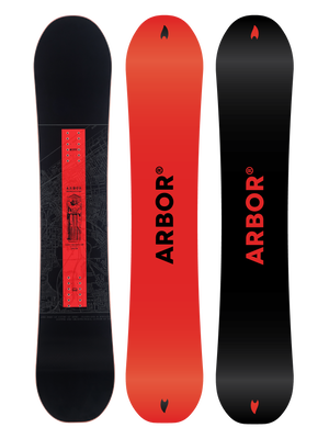 Arbor Red Gerard AM Youth Snowboard 2027