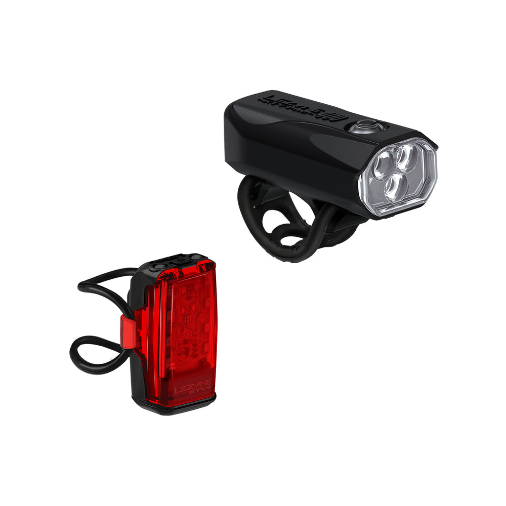 Lezyne KTV Drive Pro 400+ / KTV Drive+ Front and Rear Bike Light Set