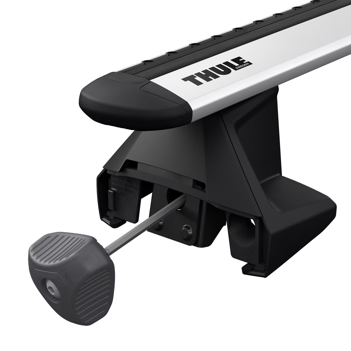 Thule Evo Clamp Foot for Crossbars - 4-Pack