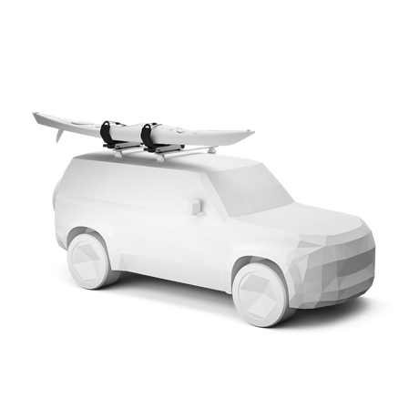 Hullavator Pro Lift Assist Kayak Rack