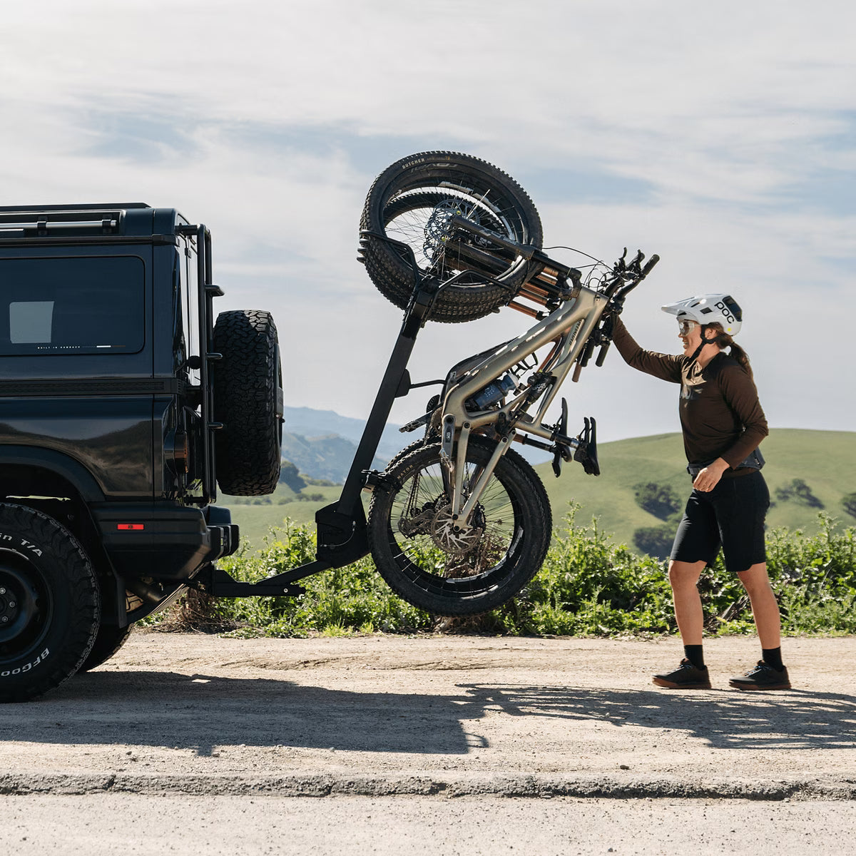 ReVert Hitch Vertical Bike Rack