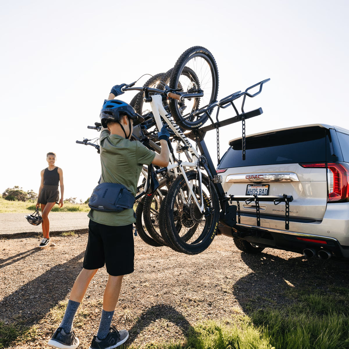ReVert Hitch Vertical Bike Rack