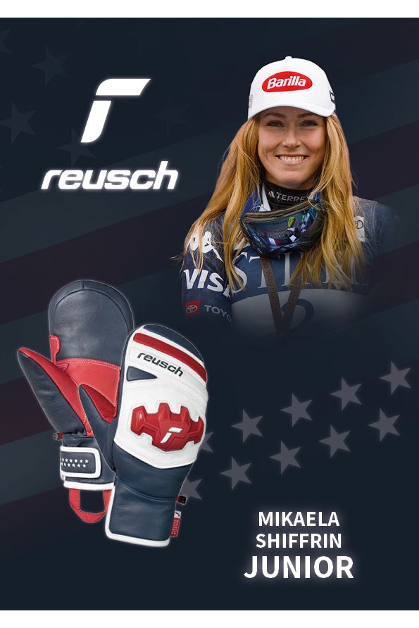 Reusch Mikaela Shiffrin Junior Limited Edition Ski Mittens