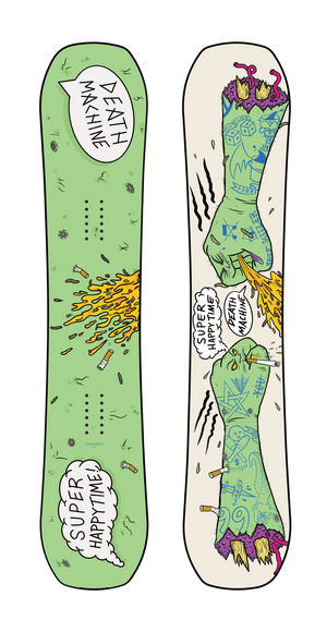 Super Happy Time Death Machine Universal Remote Snowboard 2027