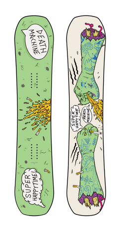 Super Happy Time Death Machine Universal Remote Snowboard 2027