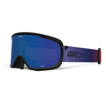 Red & Blue Faded + Grey Cobalt / Yellow Lenses