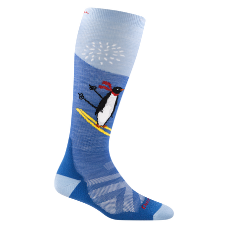 Kids Penguin Peak Over-the-Calf Midweight Ski & Snowboard Sock