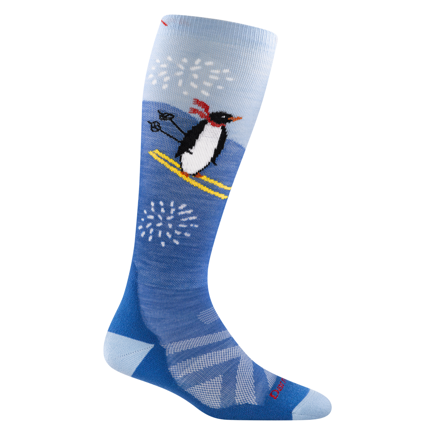Kids Penguin Peak Over-the-Calf Midweight Ski & Snowboard Sock