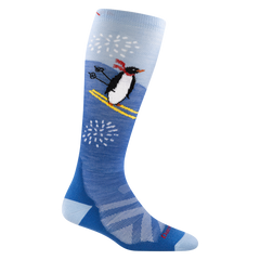 Kids Penguin Peak Over-the-Calf Midweight Ski & Snowboard Sock