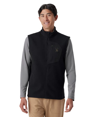 Spyder Men's Bandit Sweater Fleece Vest