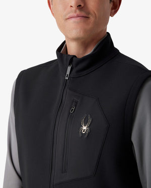 Spyder Men's Bandit Sweater Fleece Vest