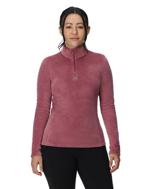 Women's Shimmer Bug Half Zip
