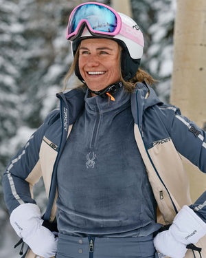 Women's Shimmer Bug Half Zip