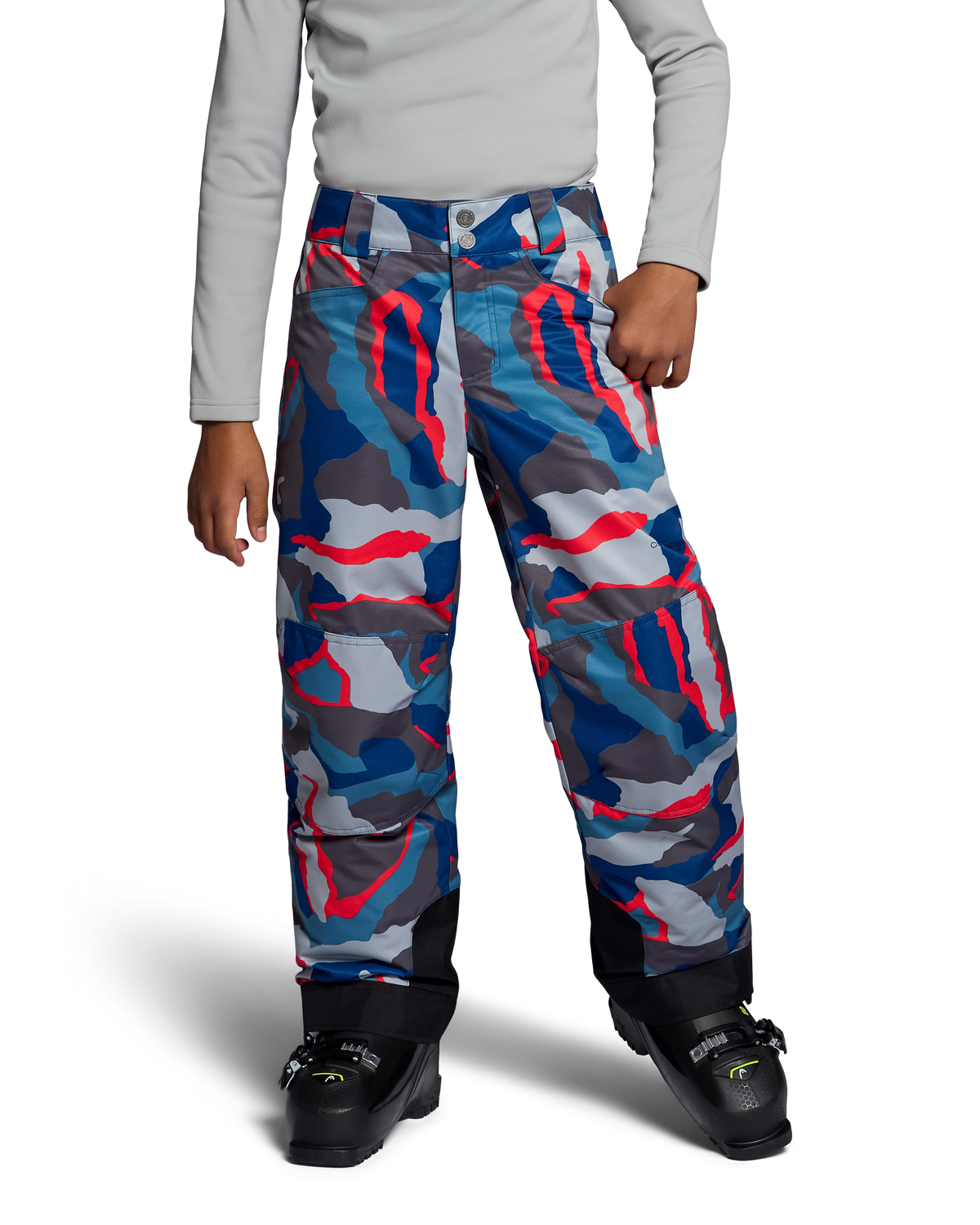 Obermeyer Boys' Brisk Print Insulated Ski & Snowboard Pants