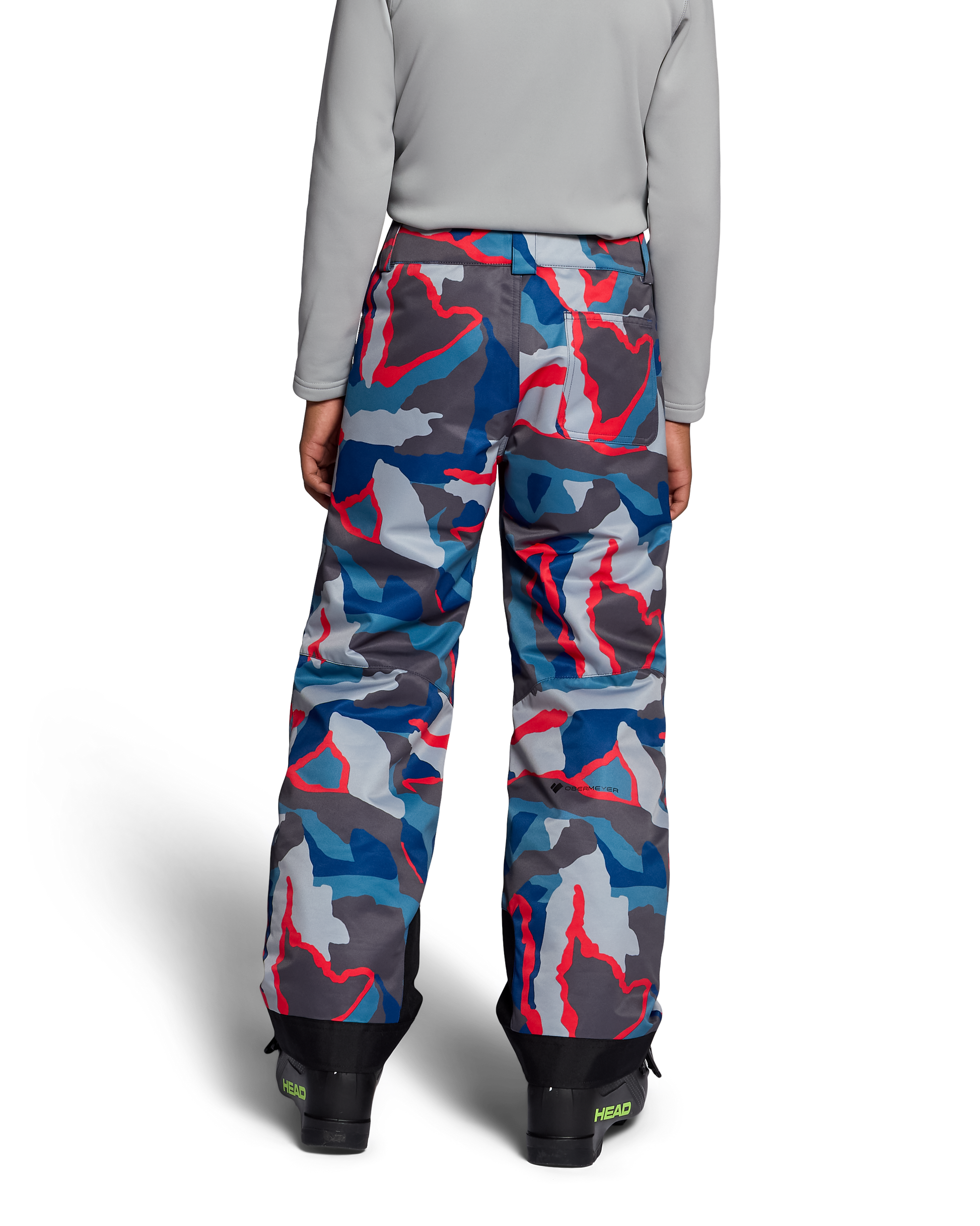Obermeyer Boys' Brisk Print Insulated Ski & Snowboard Pants
