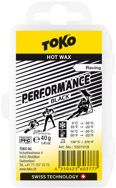 Performance Black Wax 40g