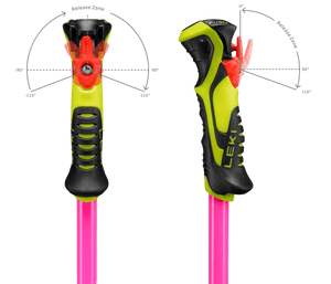 Leki WCR Evo Lite SL TR Junior Race Ski Poles