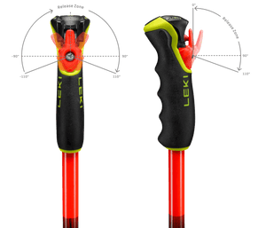 Leki WCR Evo Lite GS TR Junior Race Ski Poles