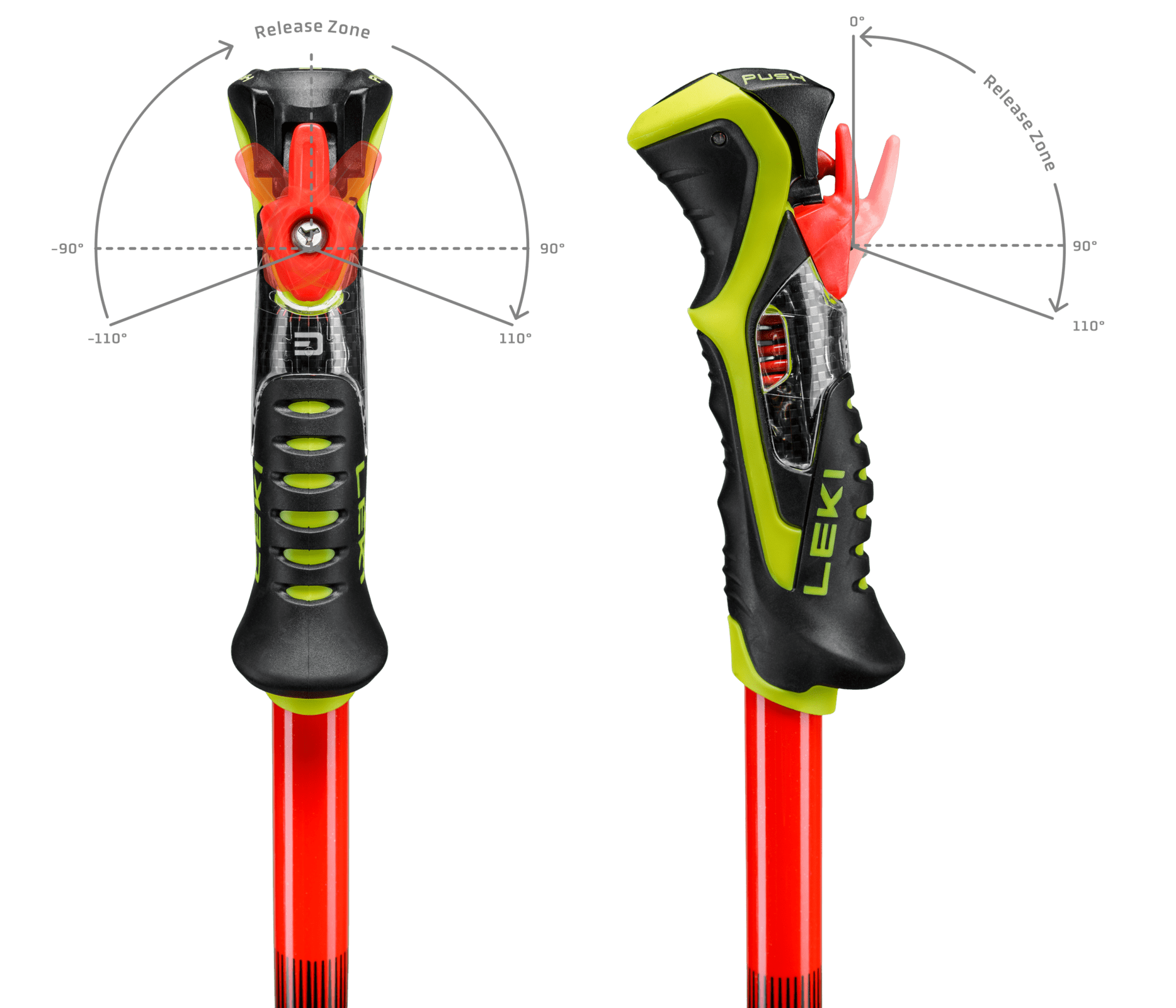 LEKI WCR Pro SL TR Race Ski Poles