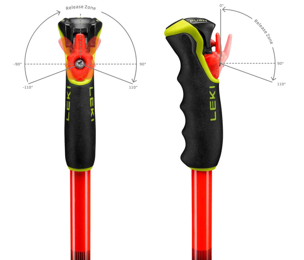 LEKI WCR Pro GS TR Race Ski Poles