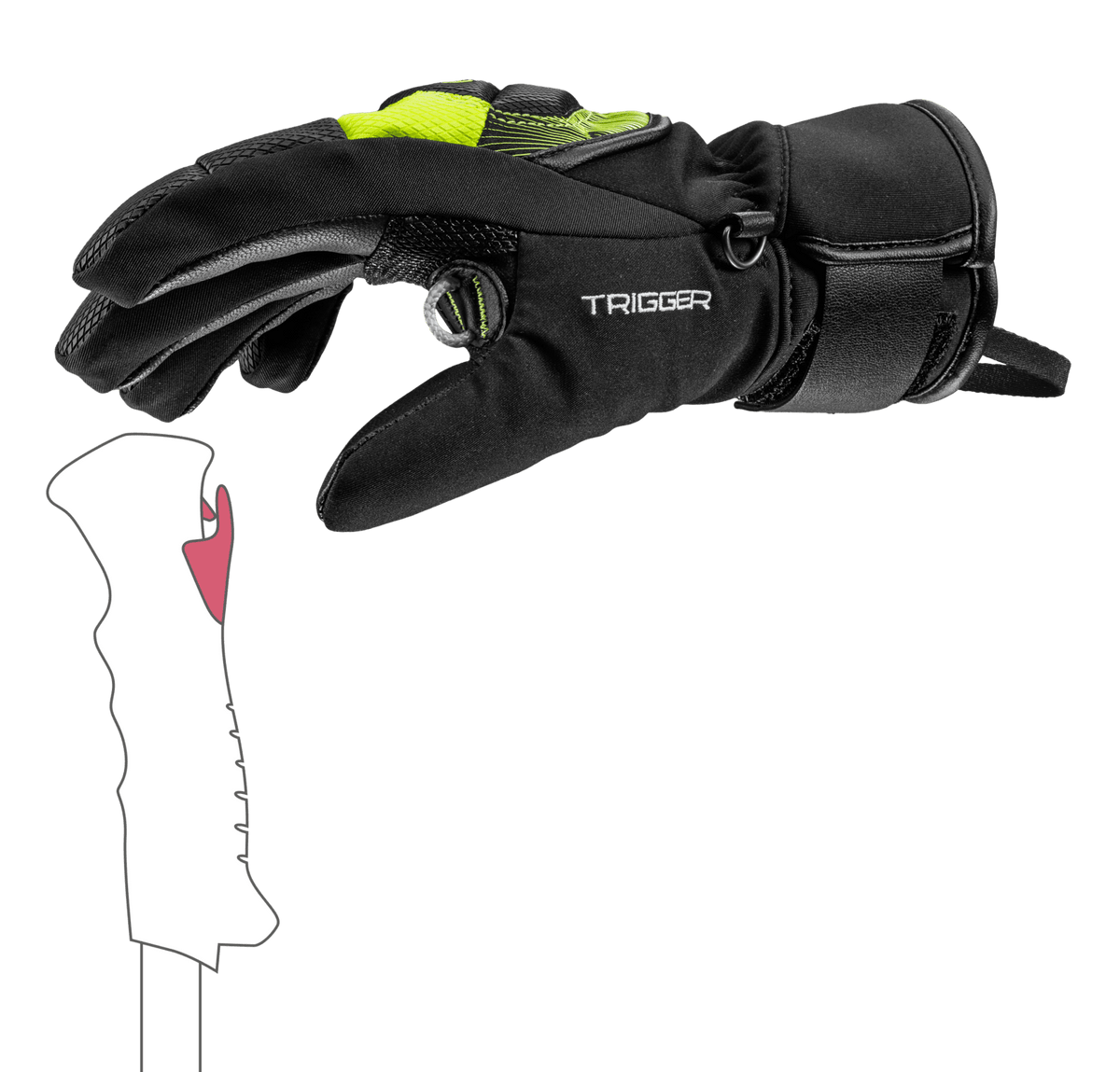 Leki WCR Core TR Junior Ski Race Gloves