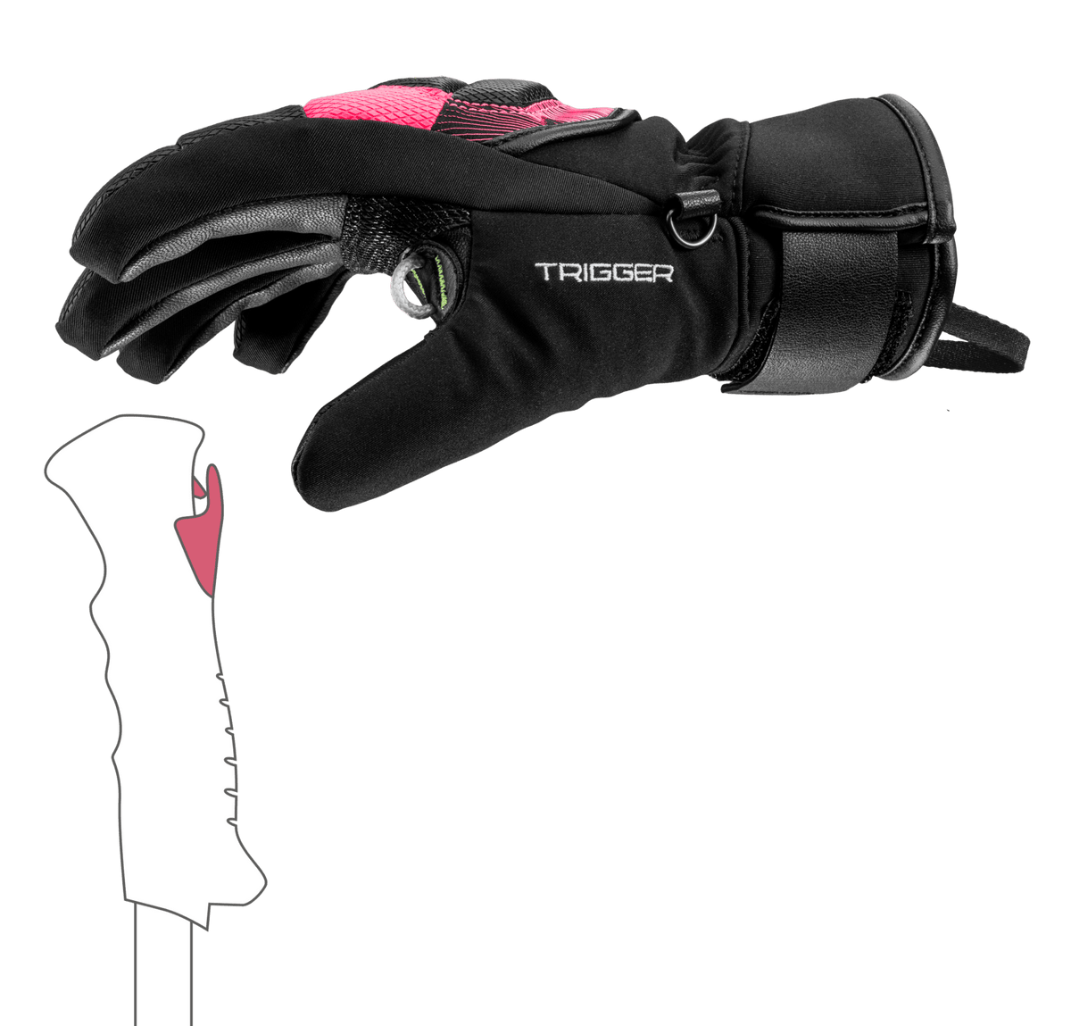 Leki WCR Core TR Junior Ski Race Gloves