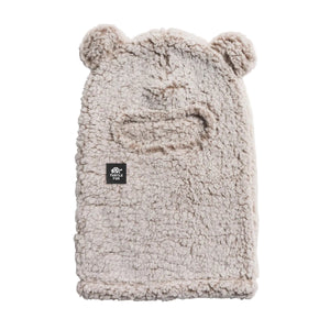 Turtle Fur Kids Comfort Lush High Pile Fleece Bear Balaclava