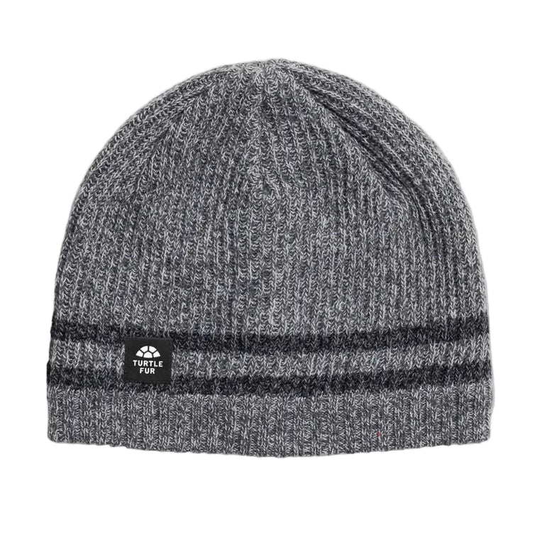 Turtle Fur Ocean Ragg Wool Mr. Happy Beanie