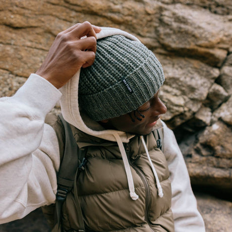 Ocean Ragg Wool Ethan Beanie