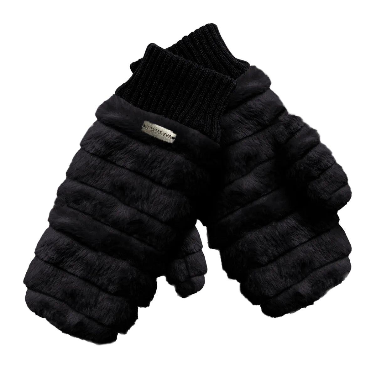 Turtle Fur Women's Faux Fur Mittens