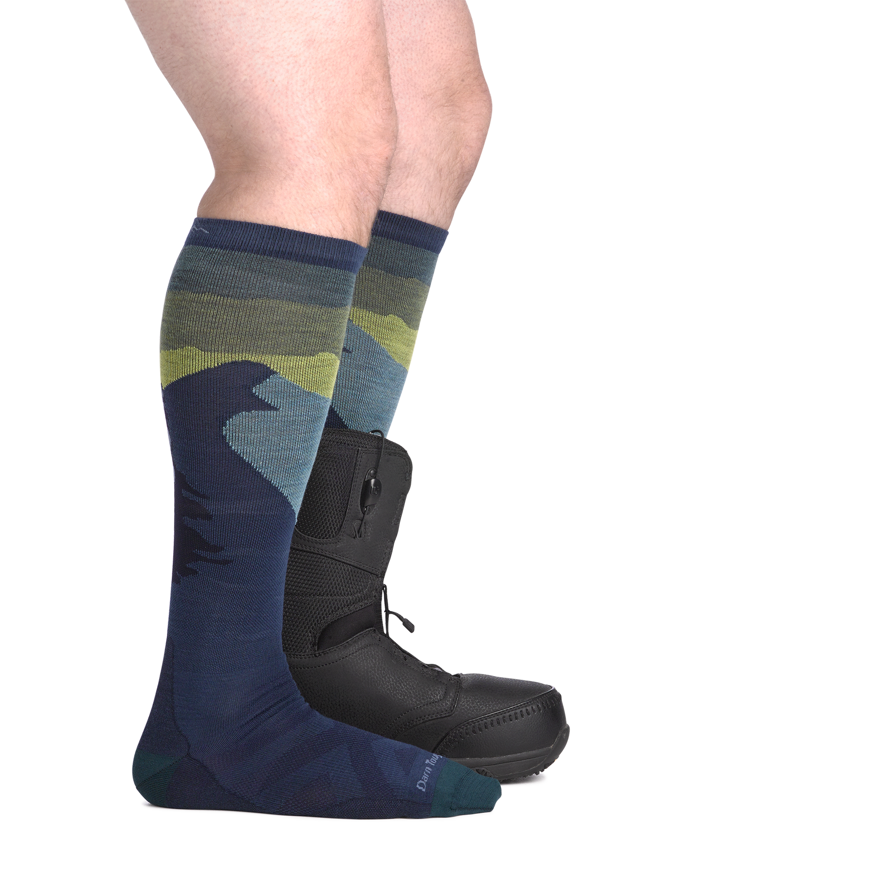 Men's Solace Over-the-Calf Lightweight Ski & Snowboard Sock
