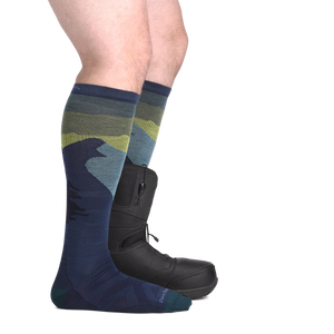 Men's Solace Over-the-Calf Lightweight Ski & Snowboard Sock