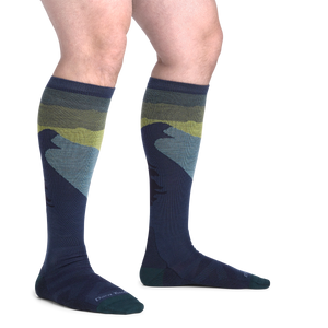 Men's Solace Over-the-Calf Lightweight Ski & Snowboard Sock