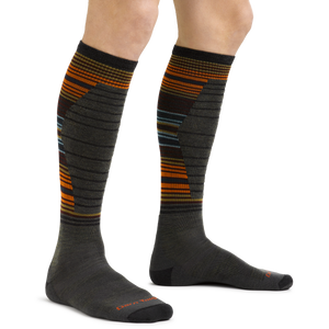 Men's Backwoods Over-the-Calf Lightweight Ski & Snowboard Sock