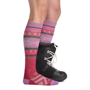 Women's Alpine Over-the-Calf Lightweight Ski & Snowboard Sock