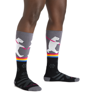 Women's Due North Over-the-Calf Midweight Ski & Snowboard Socks