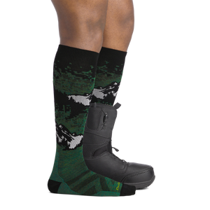 Men's Cold Smoke Over-the-Calf Lightweight Ski & Snowboard Socks