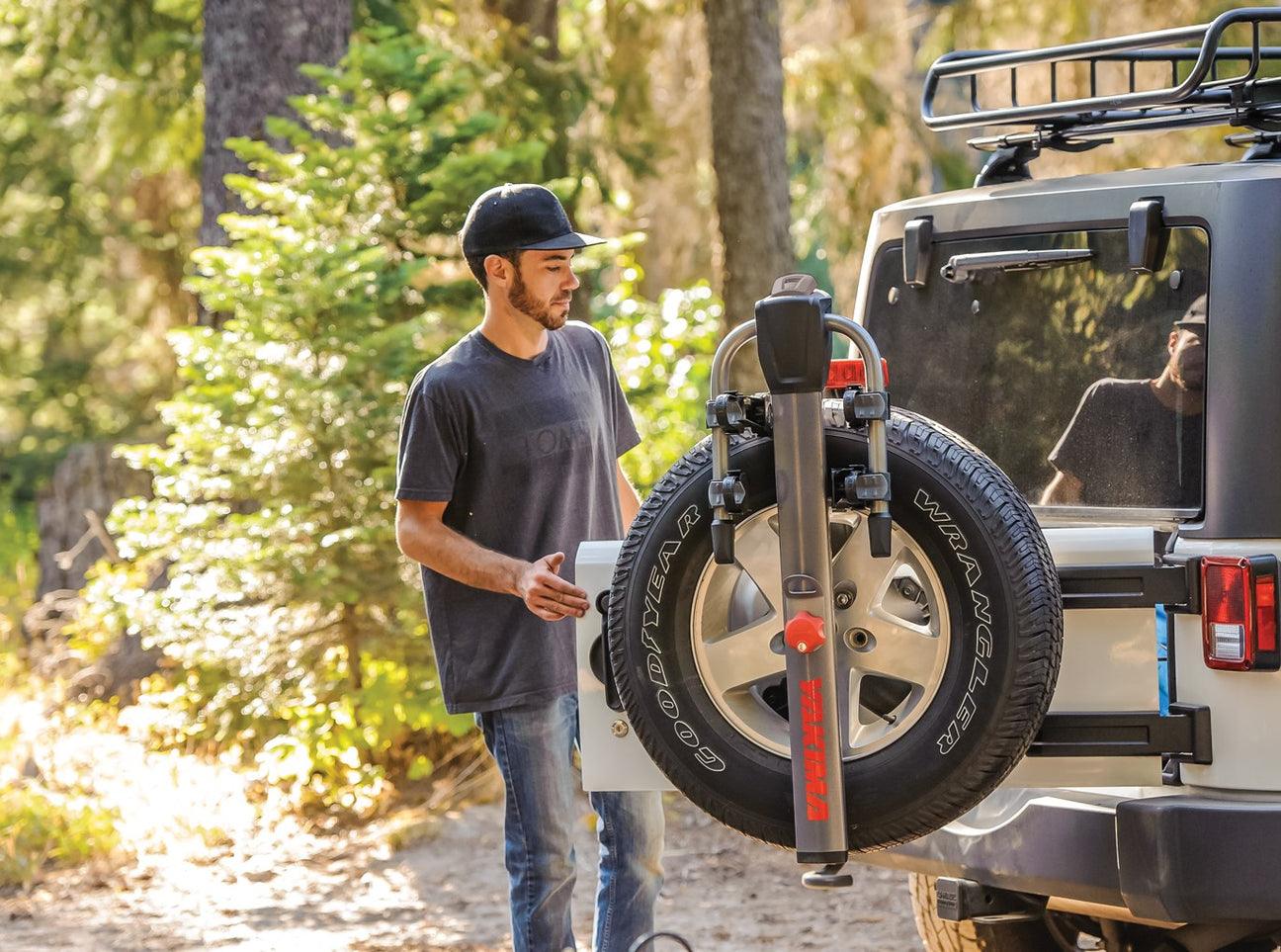 Spareride Spare Tire Mounted Bike Rack
