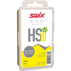 Swix HS10 High Speed Glide Wax Yellow 60g