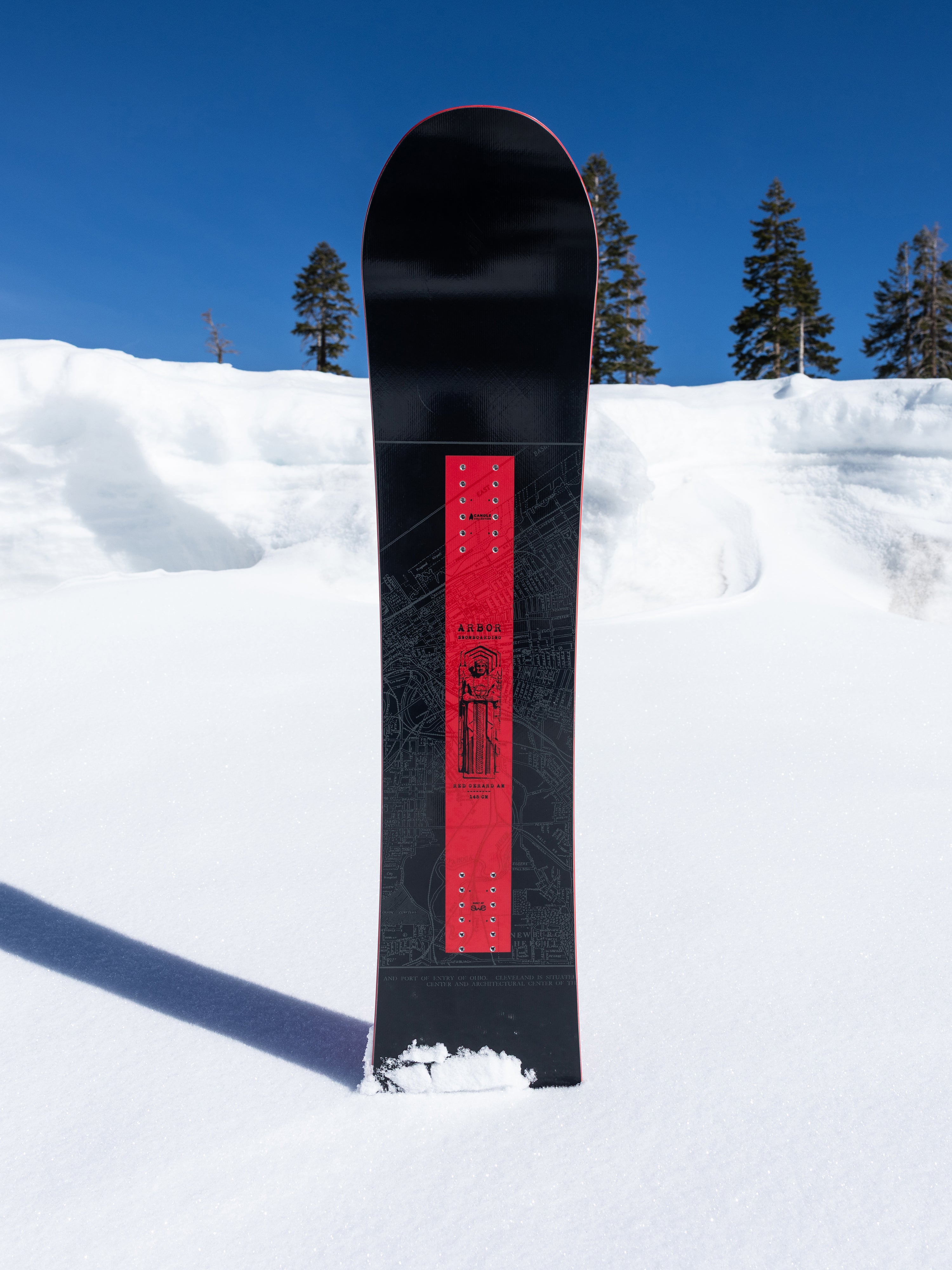 Arbor Red Gerard AM Youth Snowboard 2027