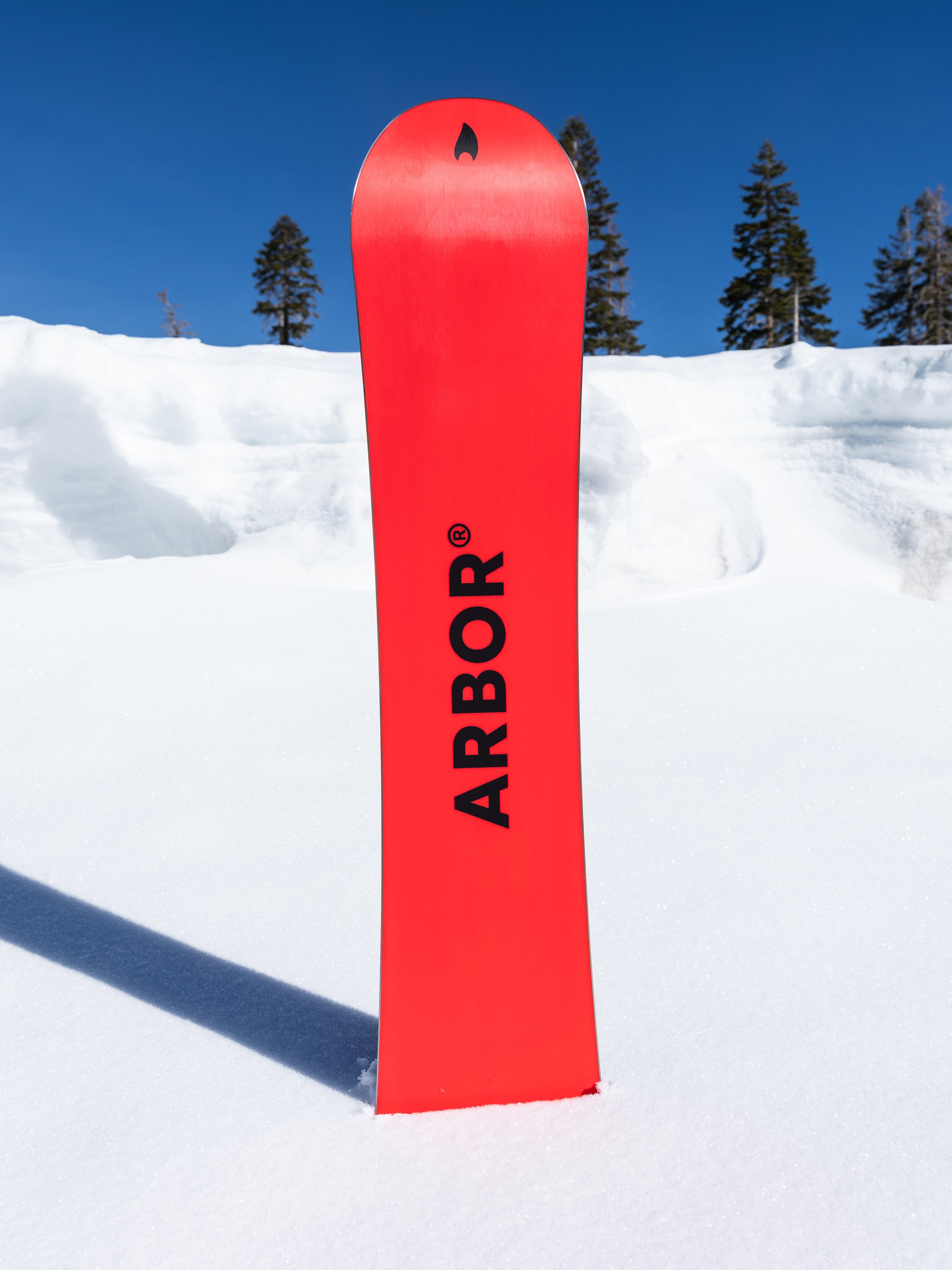 Arbor Red Gerard AM Youth Snowboard 2027