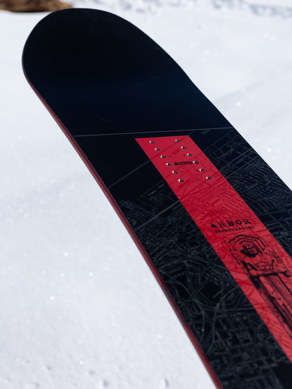 Arbor Red Gerard AM Youth Snowboard 2027